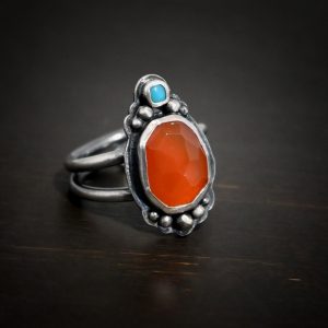 Karma Carnelian Ring