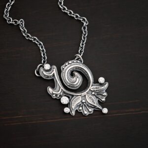 White Lace Necklace