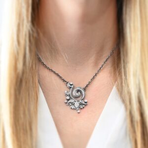 White Lace Necklace