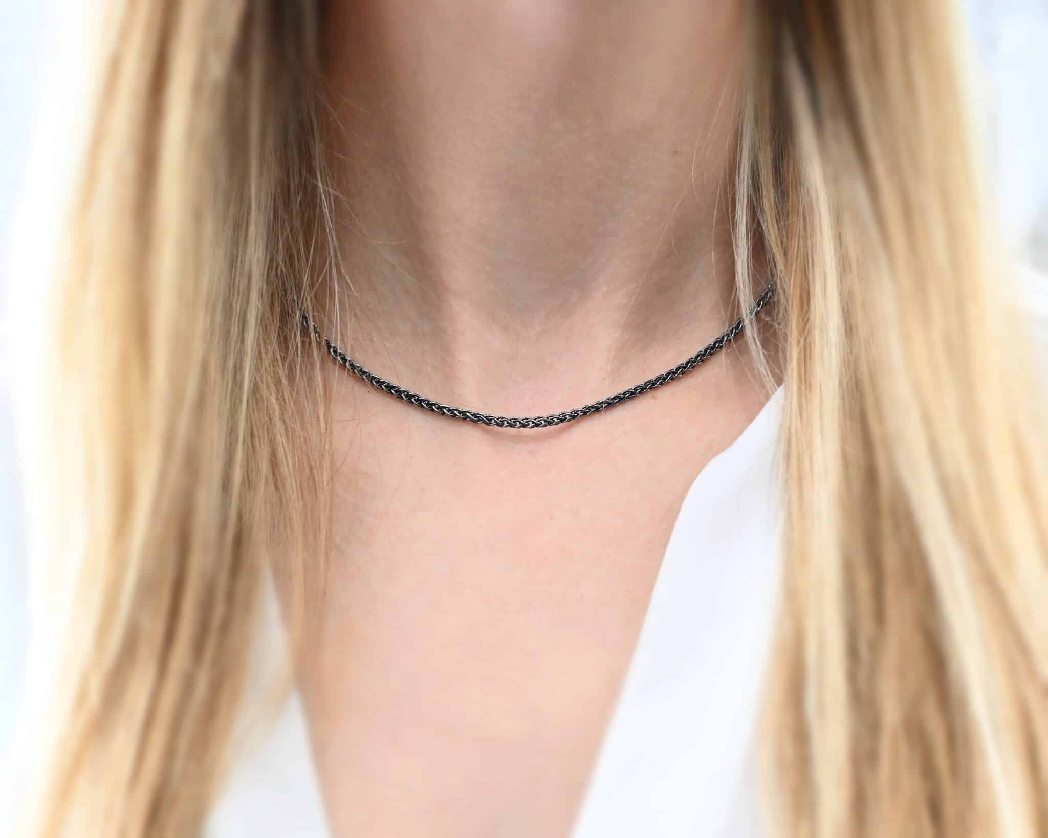 Frenchie Chain Wild Prairie Silver