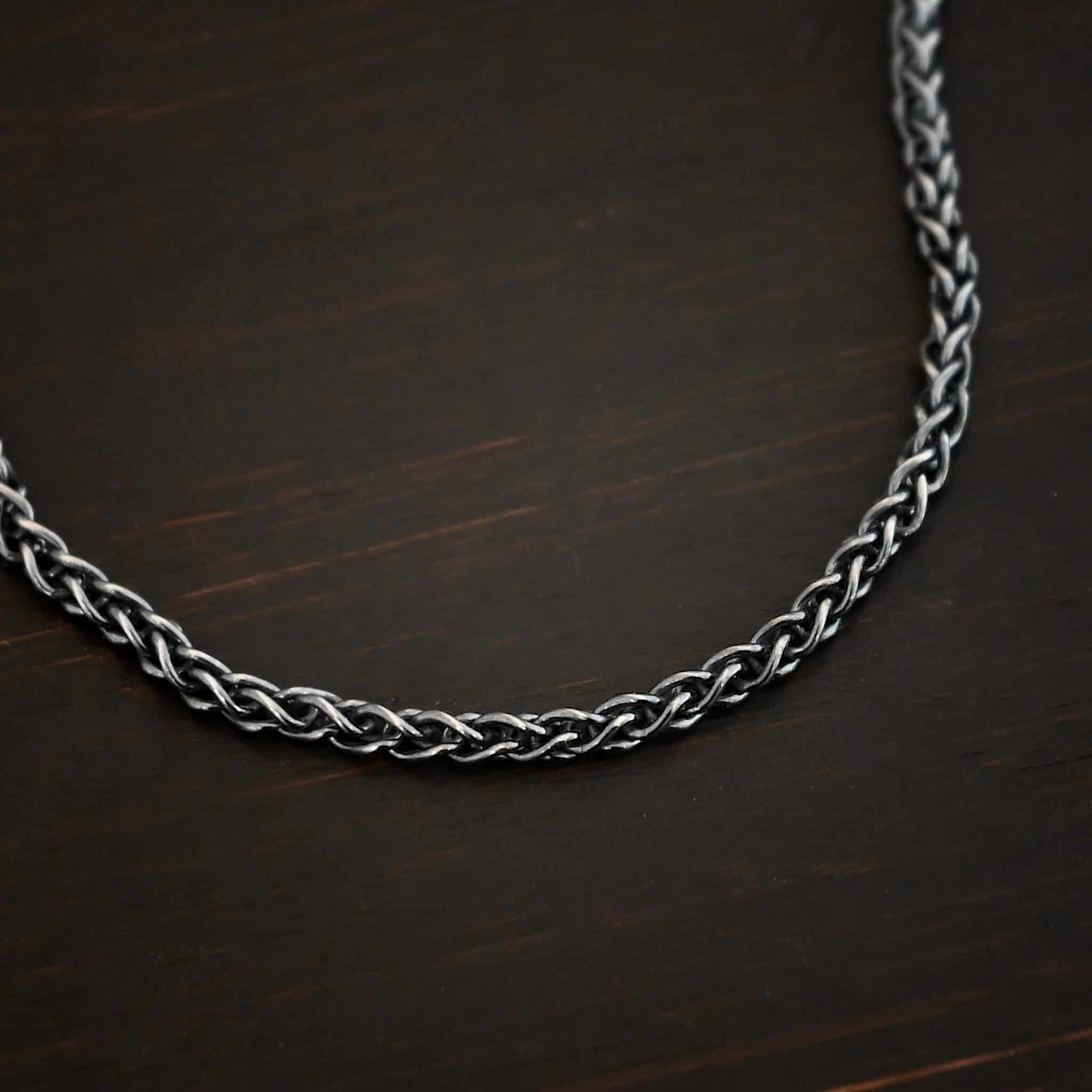 Frenchie Chain Wild Prairie Silver