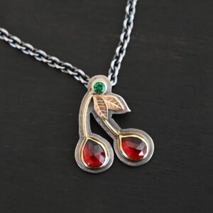 Door County Cherry Necklace