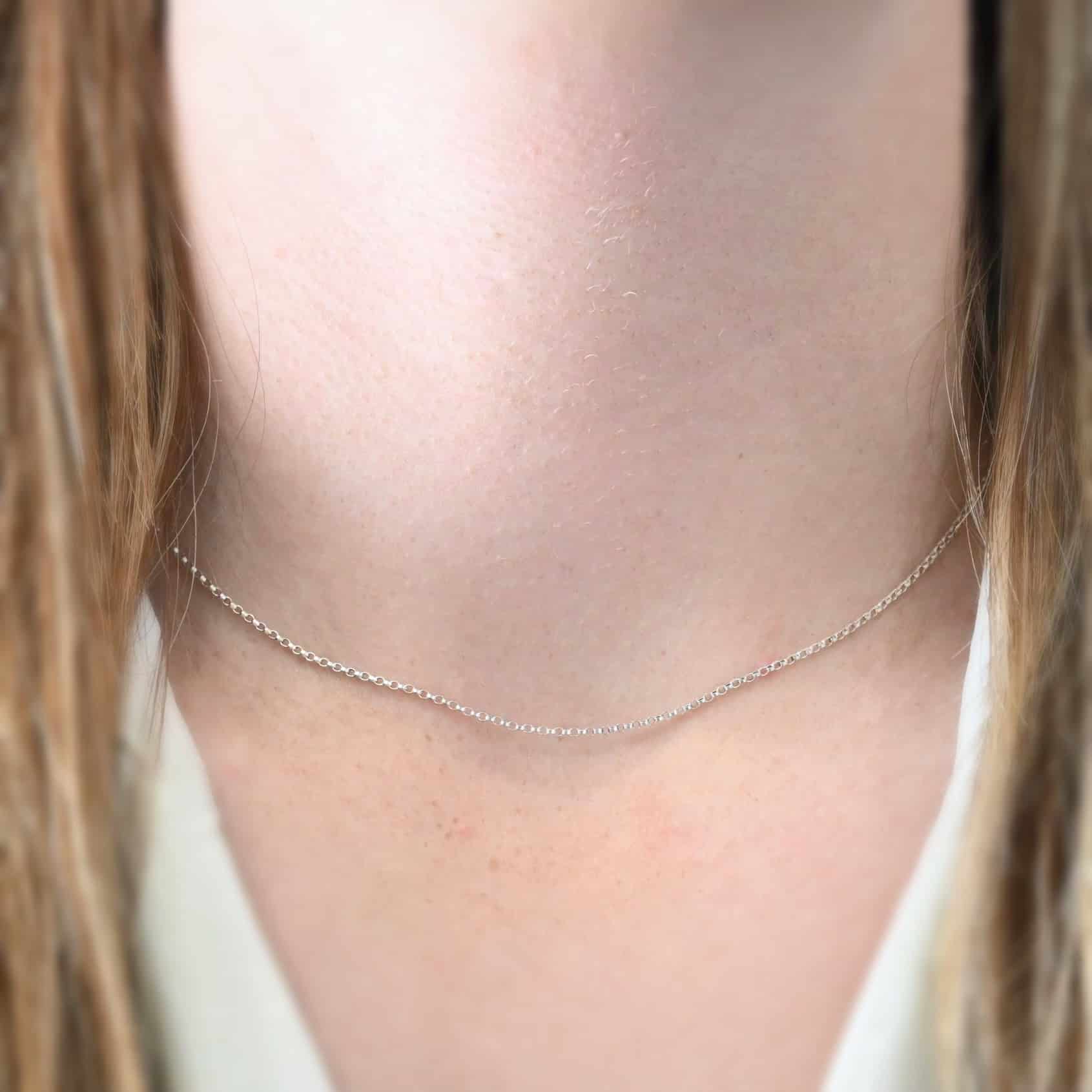 Cassie chain 16-18" shiny
