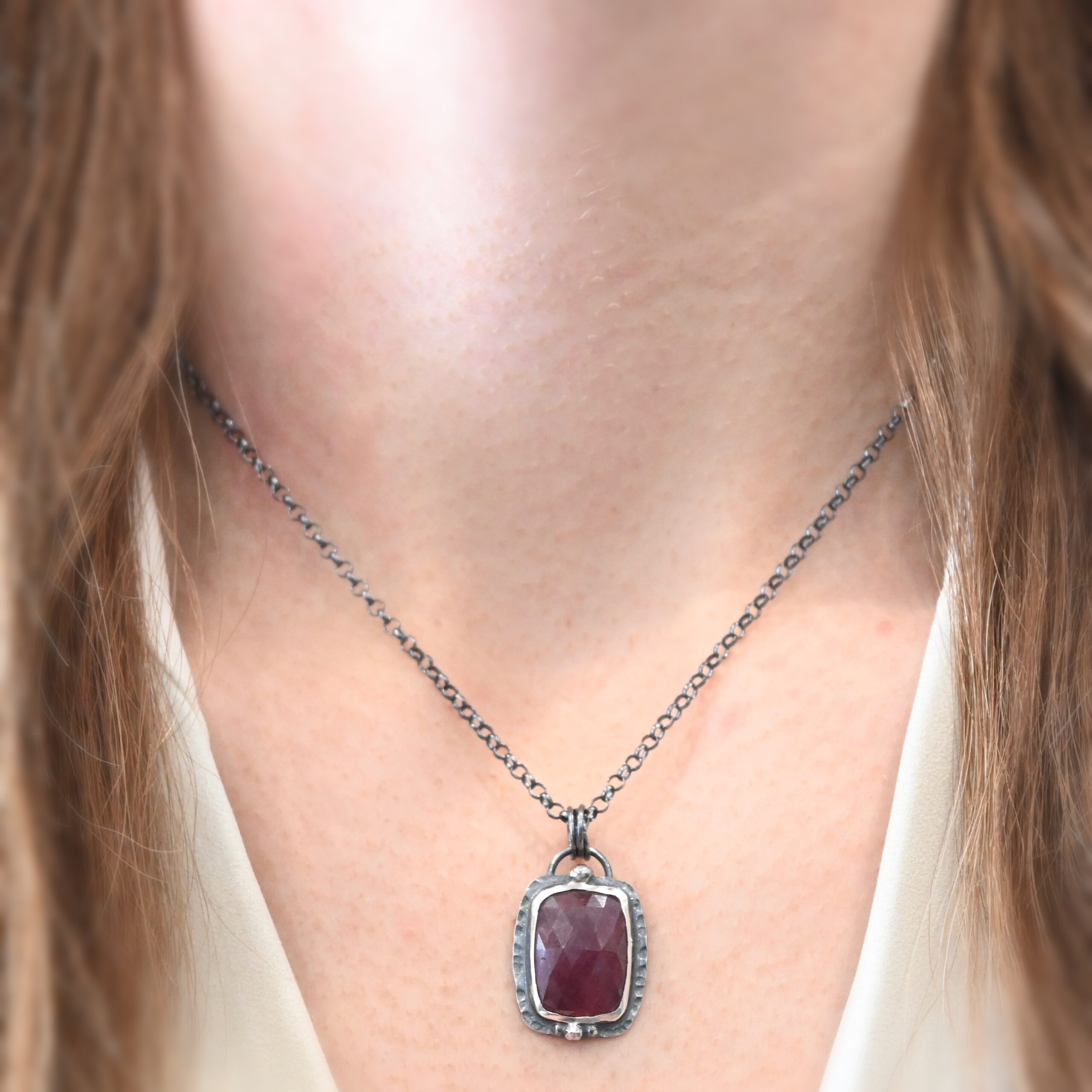 Plum Necklace