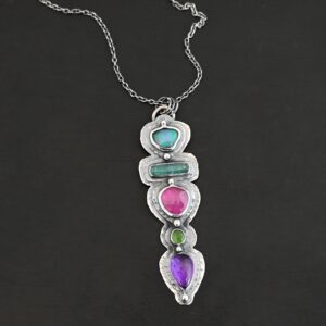 Sparkling With Color Necklace