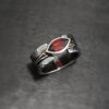 Garnet Horizon Ring
