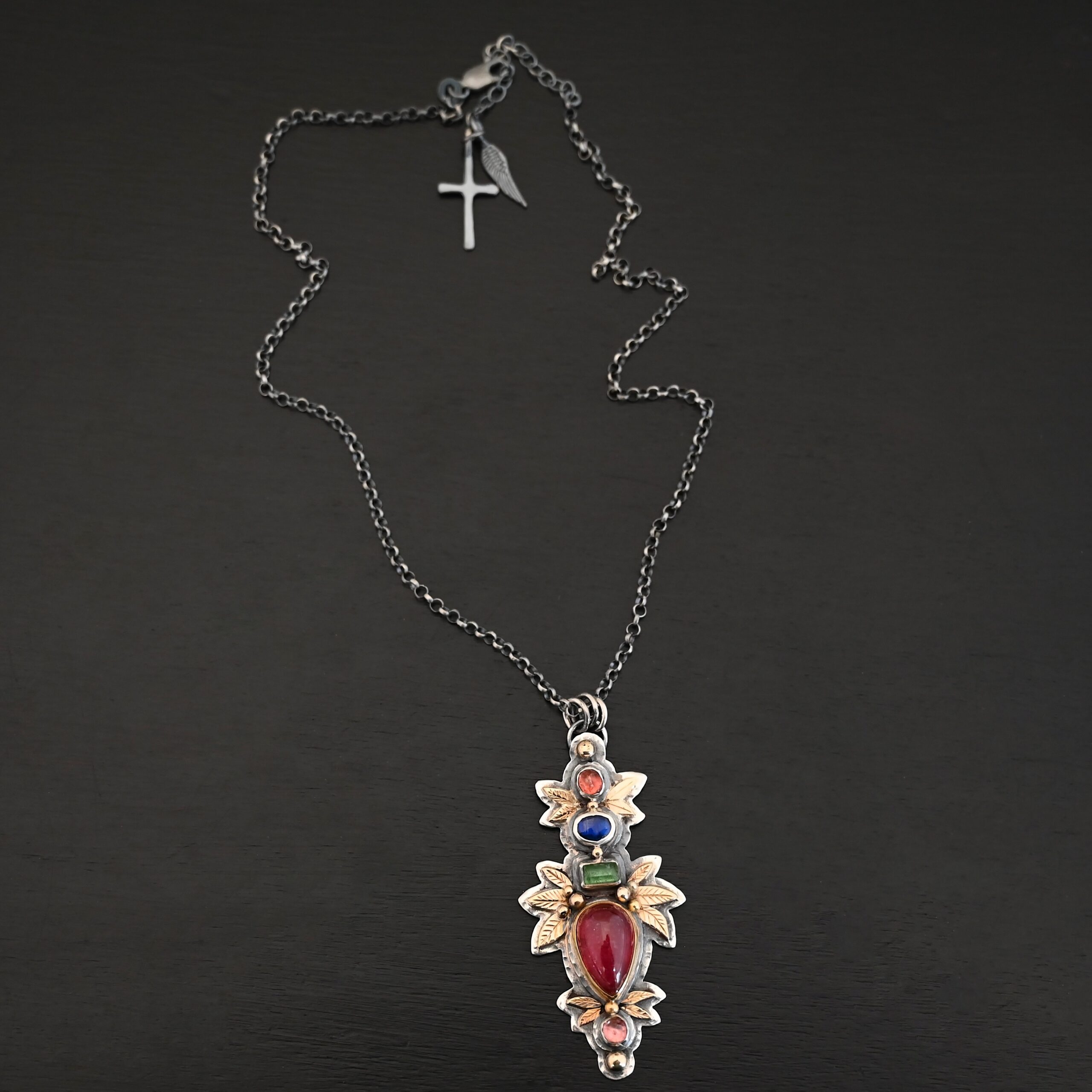 Live Like Wildflowers Necklace