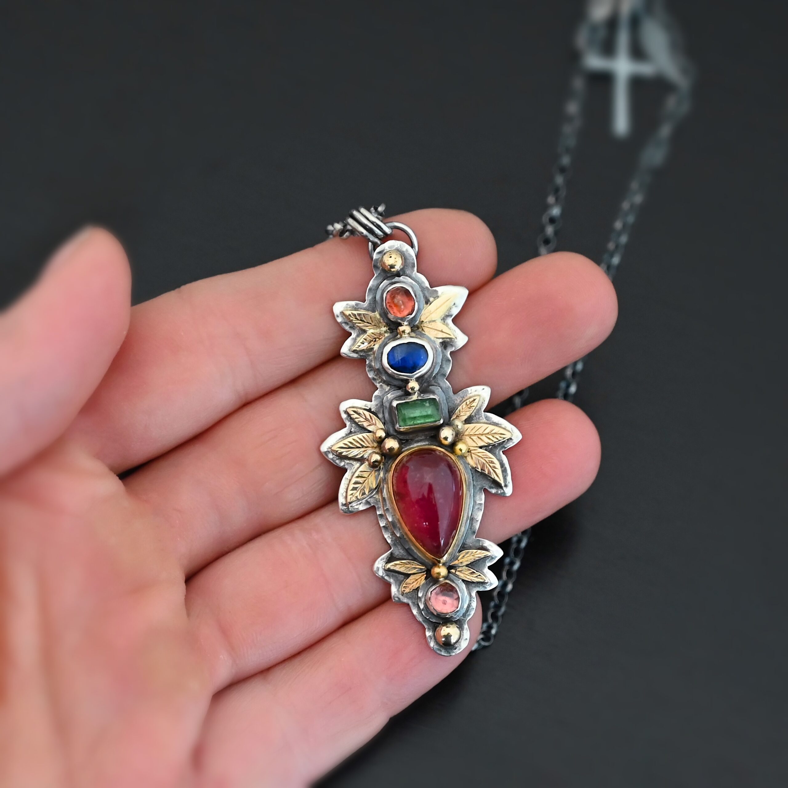 Live Like Wildflowers Necklace