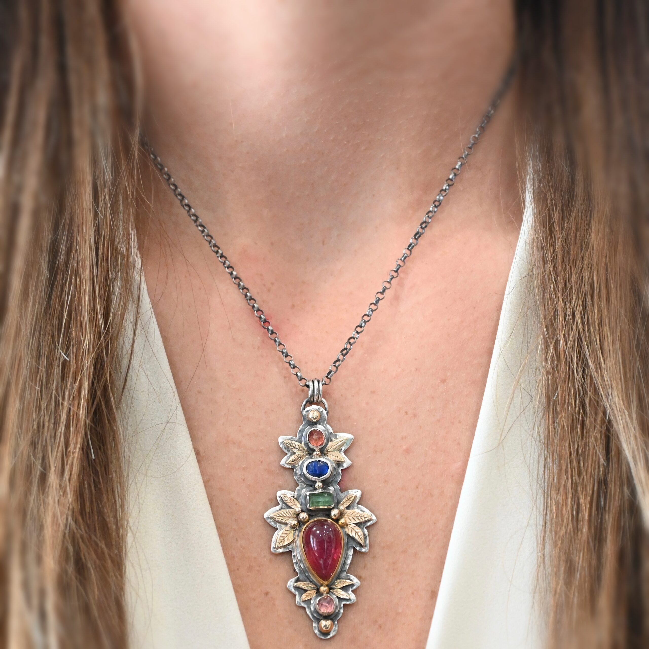 Live Like Wildflowers Necklace