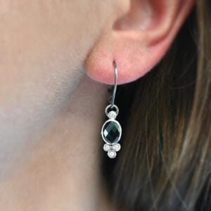 Onyx Night Earrings