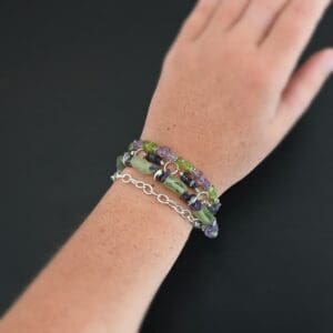 Roots Of Violets Bracelet
